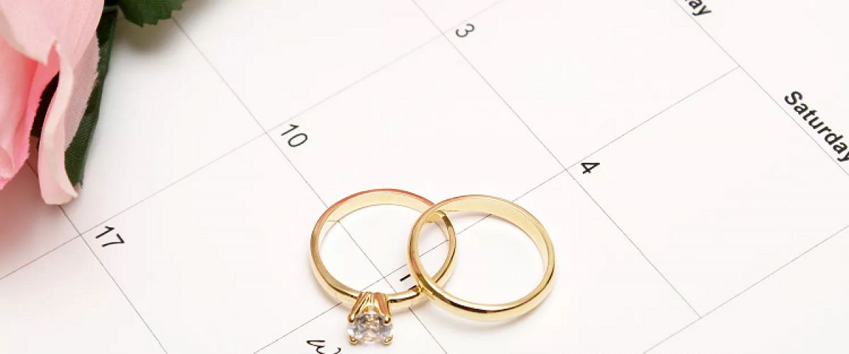 Il giorno del matrimonio. Quali sono i giorni fortunati per sposarsi 2024?