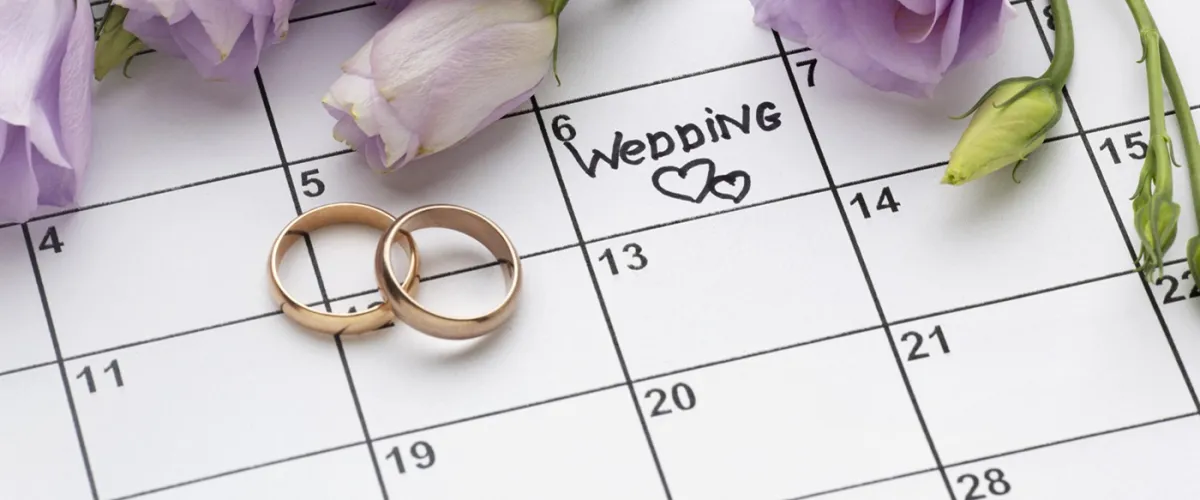 Il giorno del matrimonio. Quali sono i giorni fortunati per sposarsi 2025 e 2026?