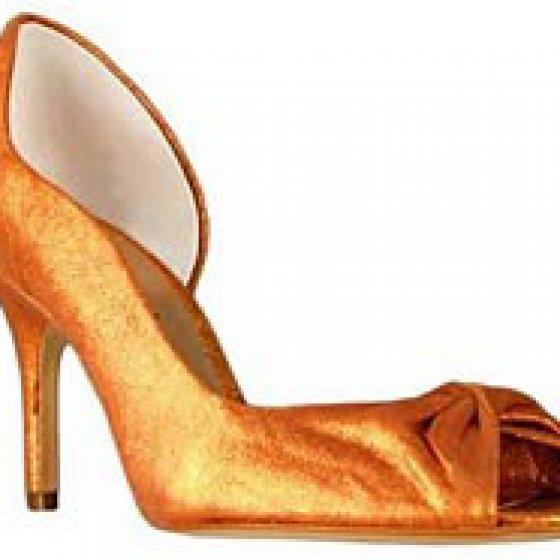 scarpe sposa arancioni