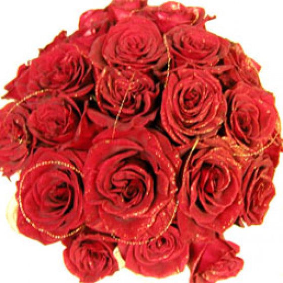 bouquet a palla tema matrimonio in rosso