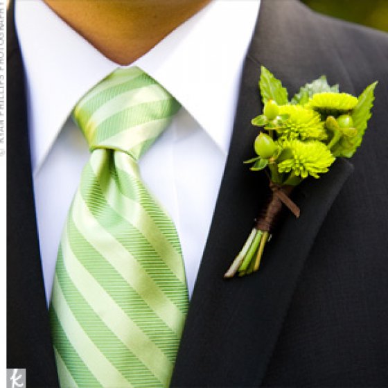 Sposo in verde
