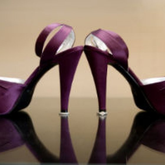 scarpe sposa viola