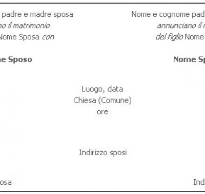 Inviti E Partecipazioni Matrimonio