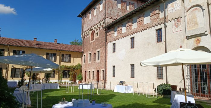 visita del castello per matrimoni in Piemonte